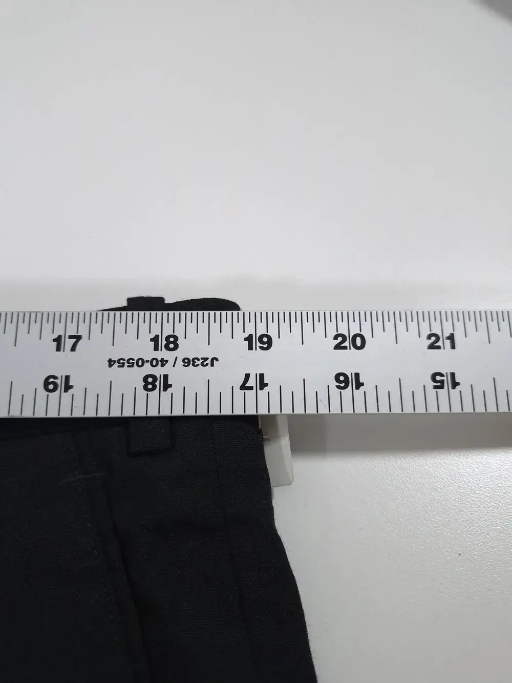 VTG Jahardi Dress Pants Mens 38x36 Black Wool Blend Flat Front Classic NWT